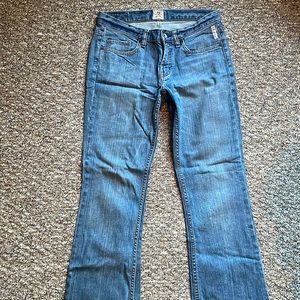 Vintage Express X2 Denim Laboratory Flare Leg Jeans Denim Normcore Early 2000s